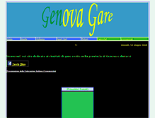 Tablet Screenshot of genovagare.it